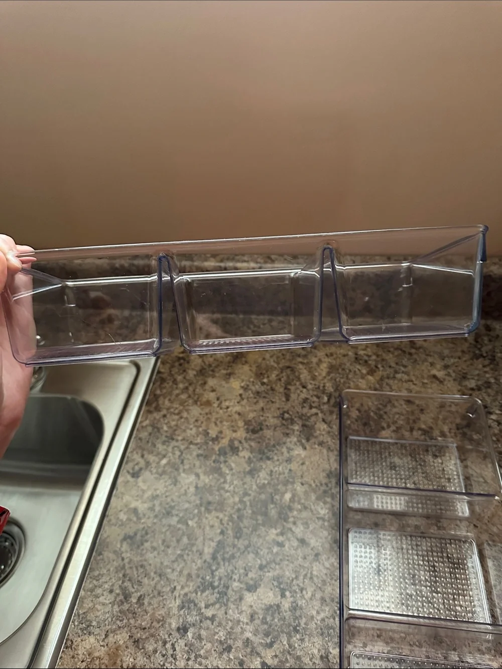 Makeup acrylic organizer set of two